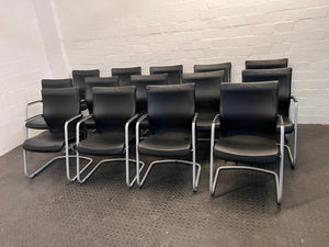 Black and Grey Boardroom Chairs