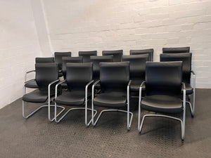 Black and Grey Boardroom Chairs