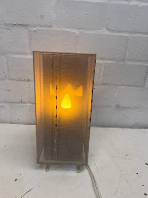 Fabric Designed Box Lamp