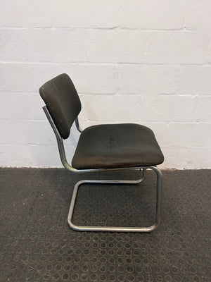 Black and Grey Framed Boardroom Chair