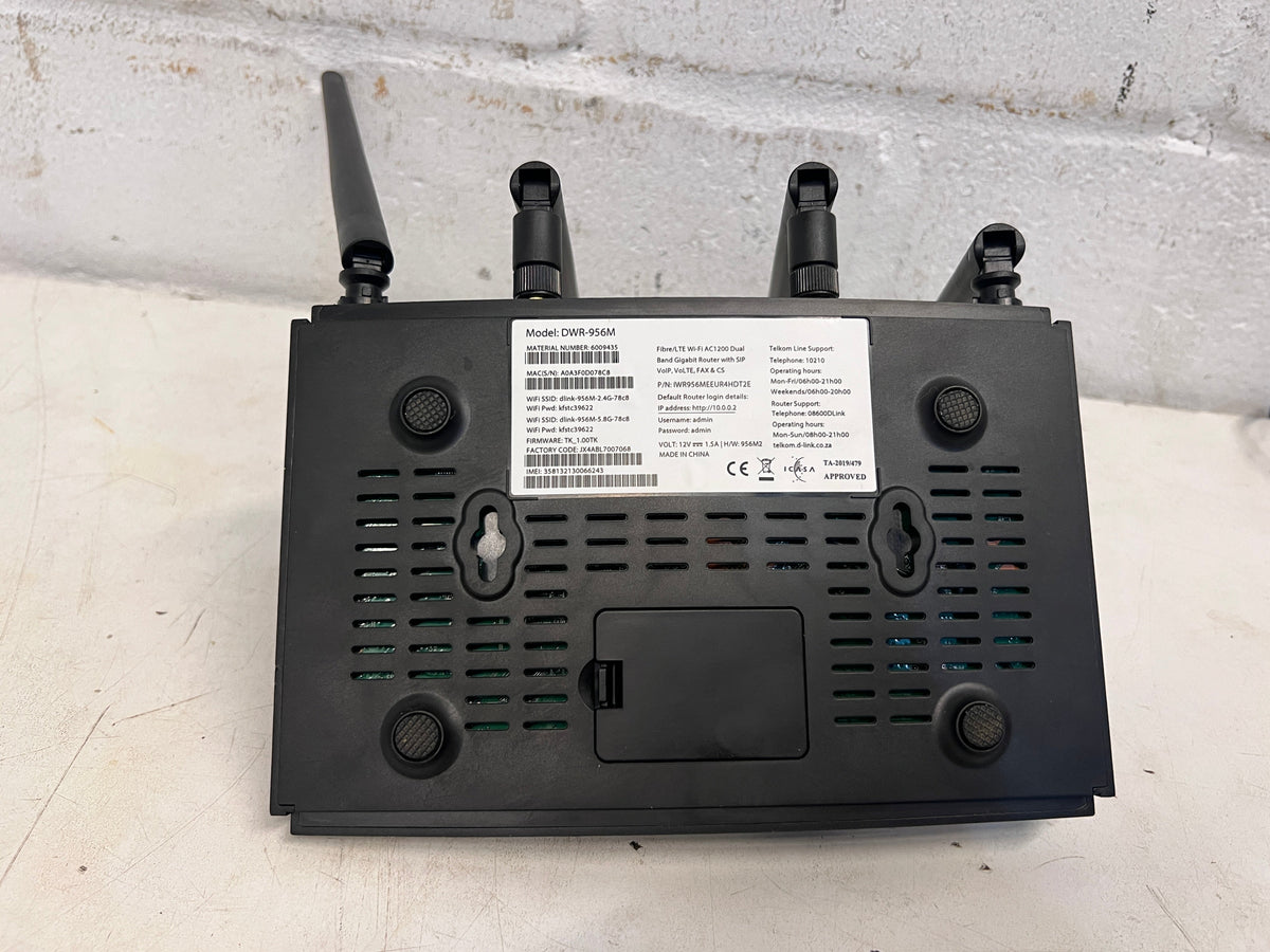 Fibre LTE Wi-Fi AC1200 (Takes SIM Card) - PRICE DROP