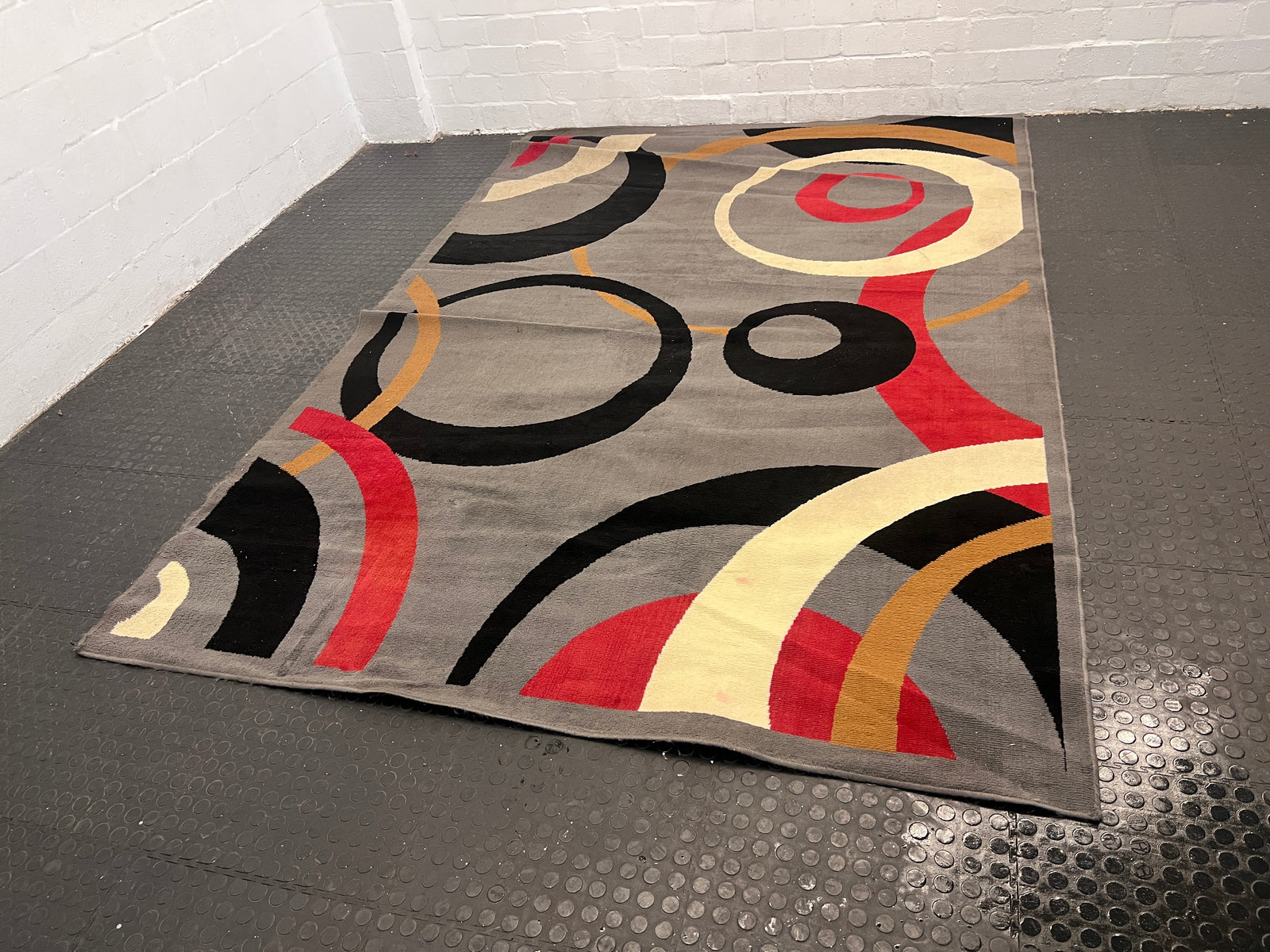 Vegas Circular Printed Multicolored Carpet 310 x 210cm - PRICE DROP