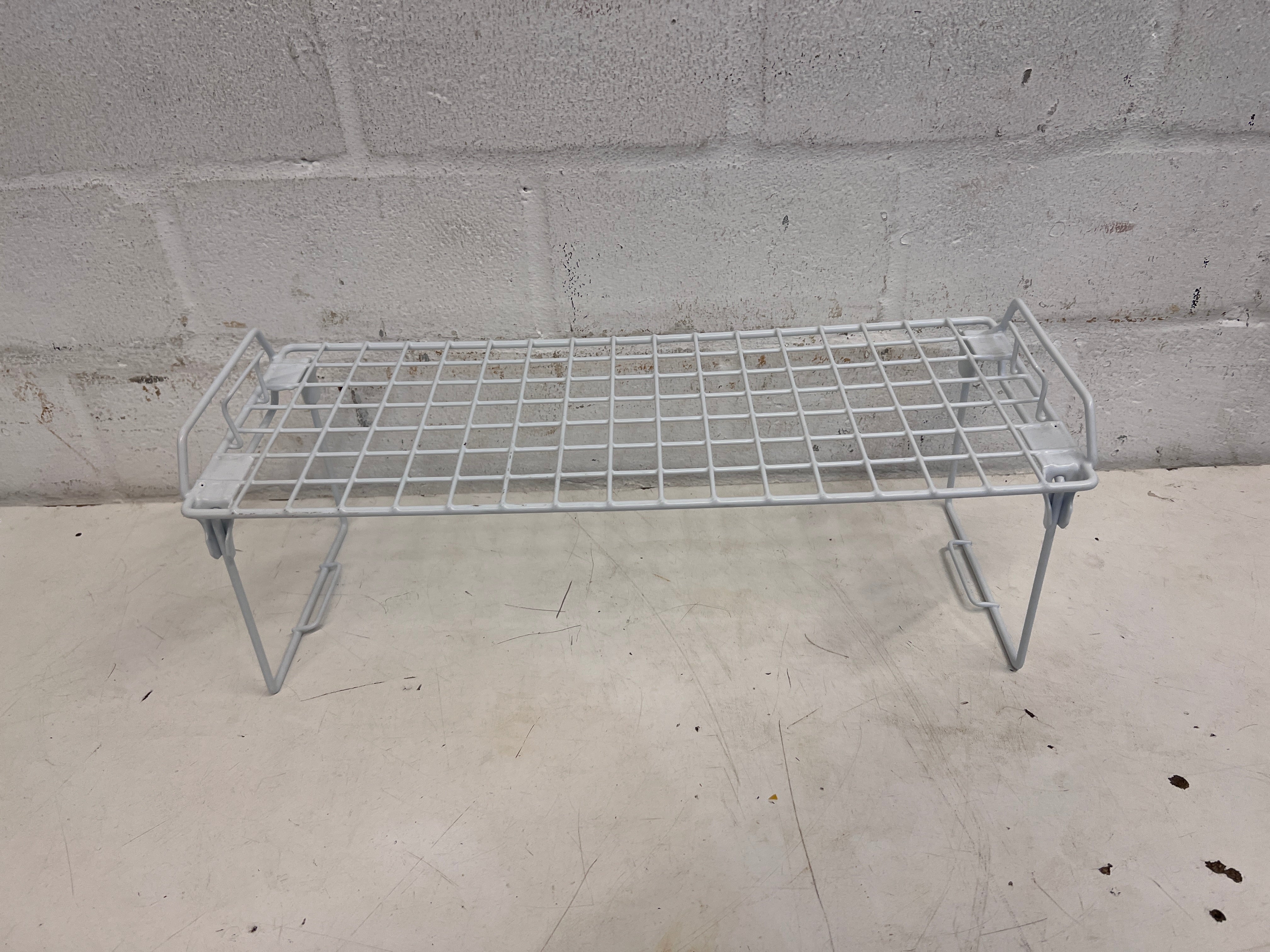 White Wibe Rack White Wire Rack | 2ndhandwarehouse.com