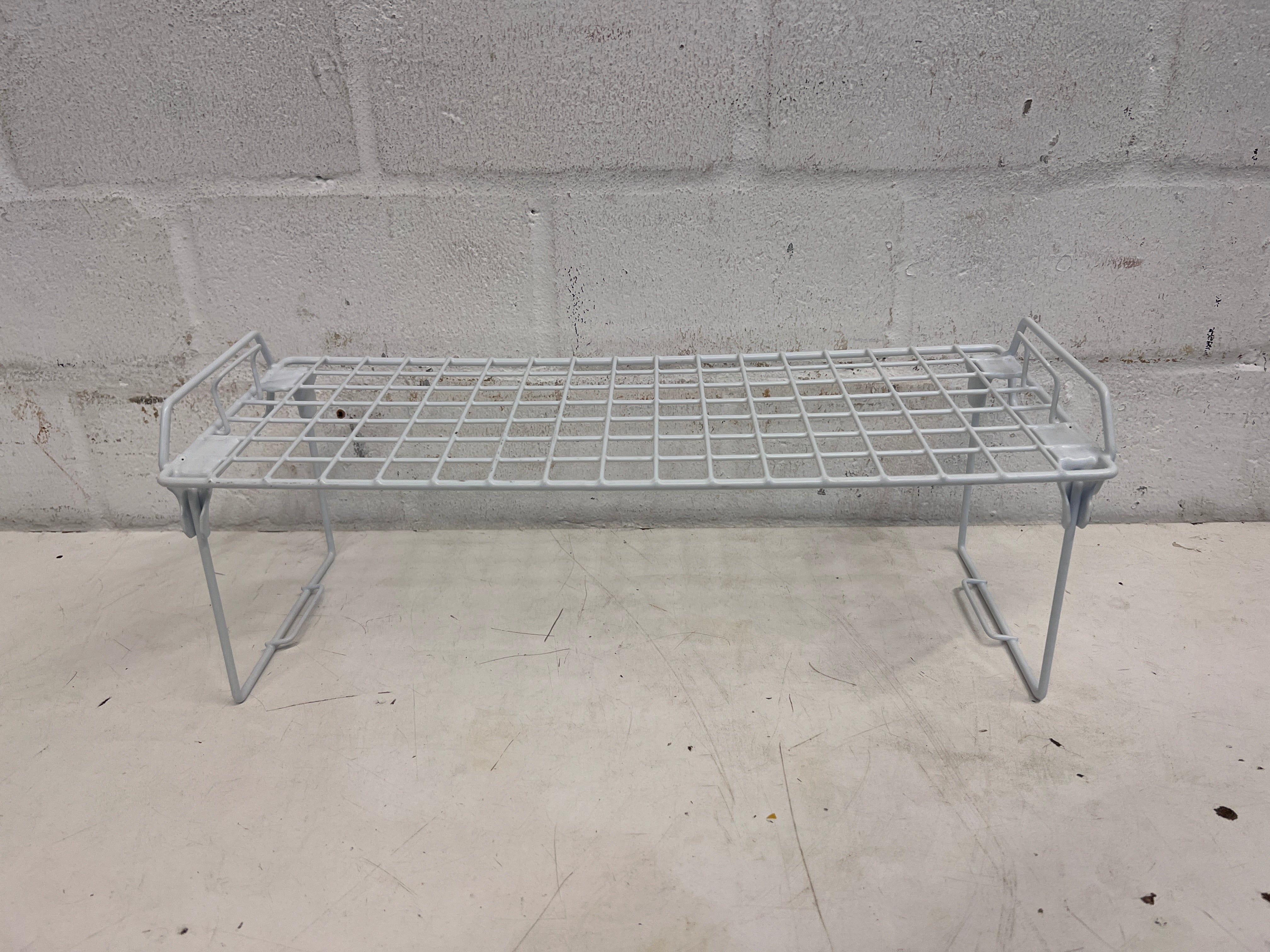 White Wibe Rack White Wire Rack | 2ndhandwarehouse.com