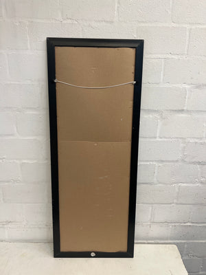 Brown Framed Full Length Mirror 107 x 42cm