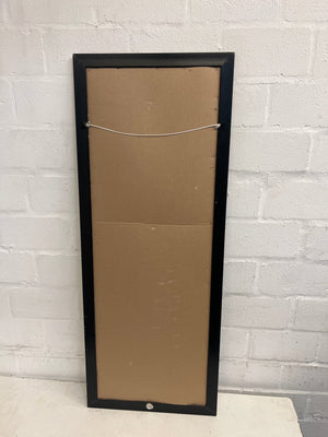 Brown Framed Full Length Mirror 107 x 42cm