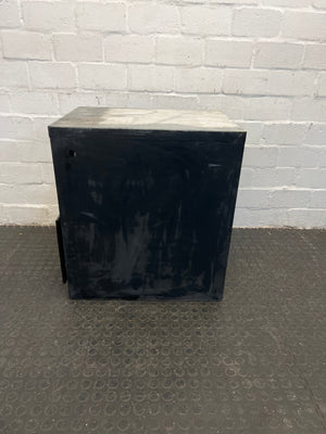 Black Two Drawer Credenza - REDUCED