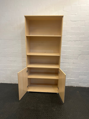 Light Wood Print Wall Unit - REDUCED