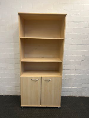 Light Wood Print Wall Unit - REDUCED