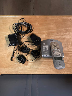 Silver Phillips Cordless Phone