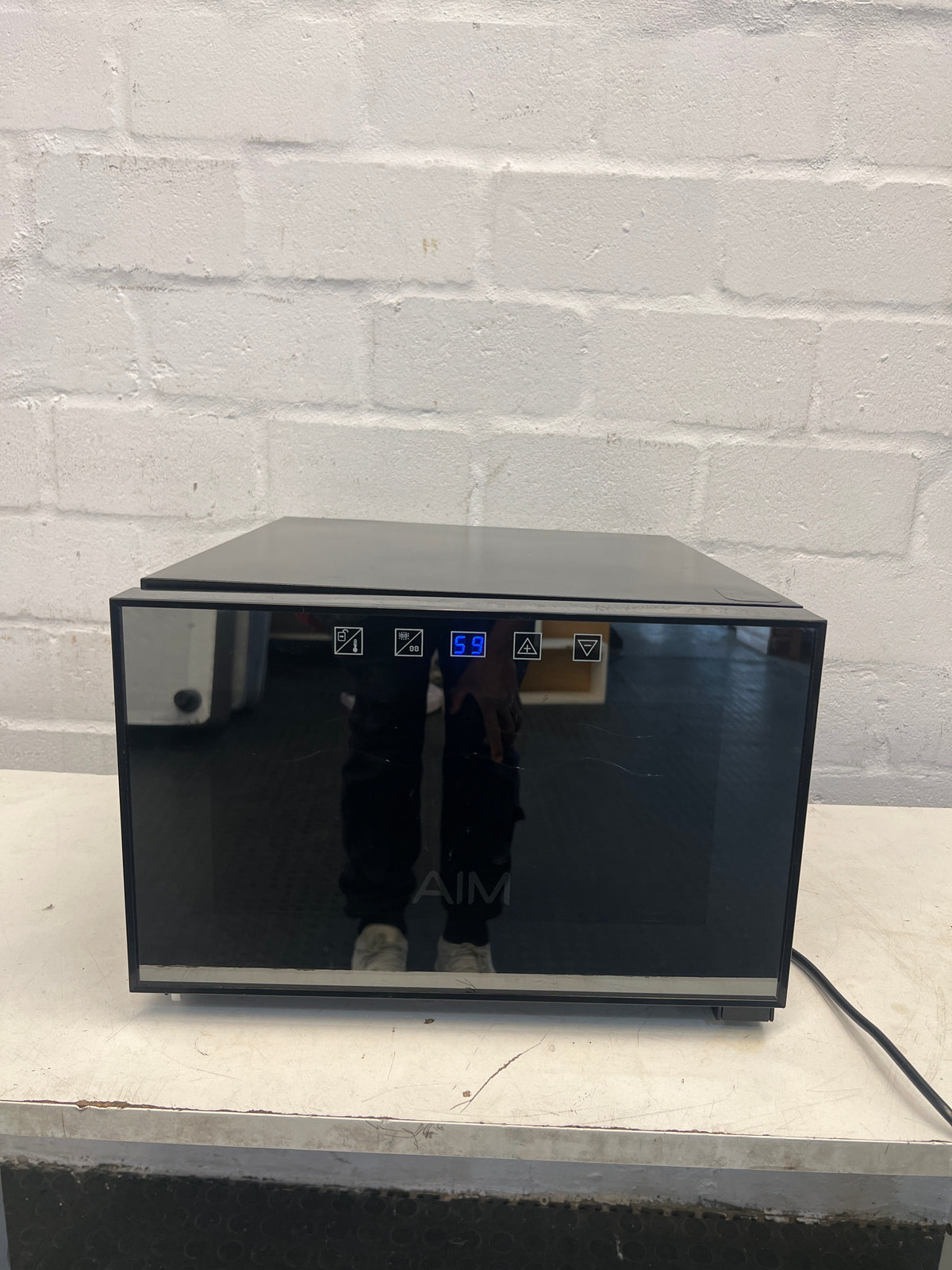 Aim Mirror Finish Wine Cooler 23l (AWC8) - REDUCED