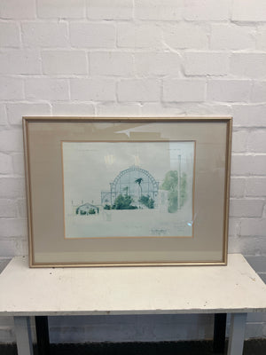 Architectural Framed Print