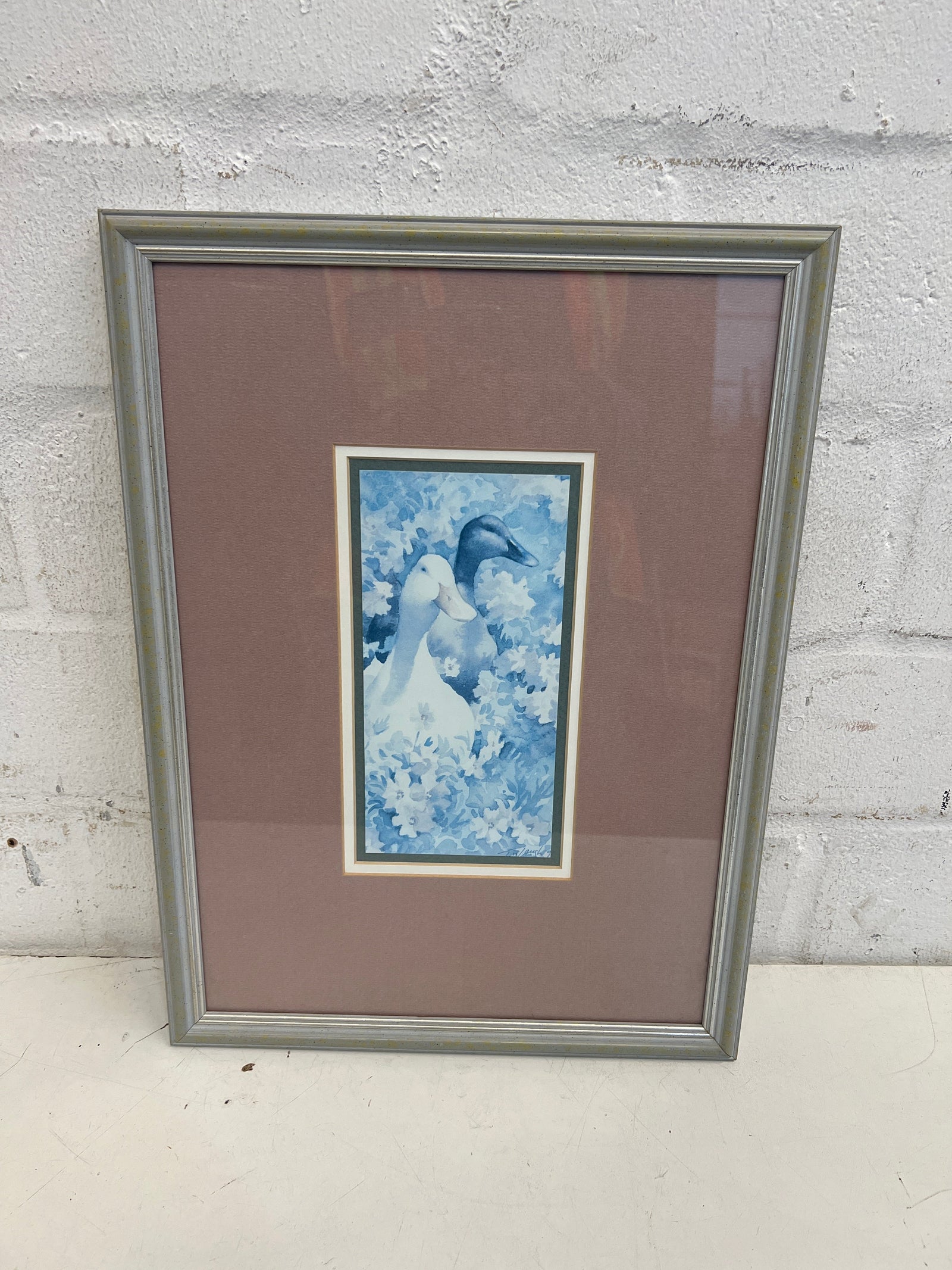 Two Ducks Framed Print