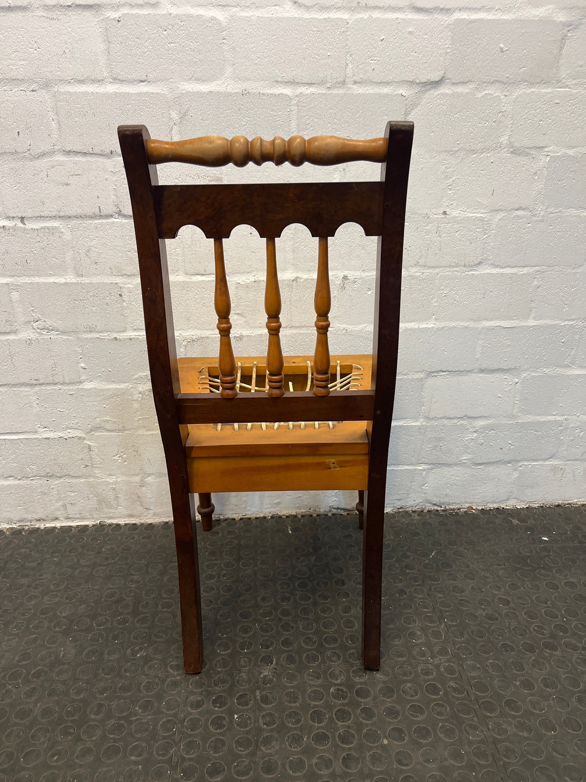 Yellow Wood Riempie Chairs (Needs to be restrung) - PRICE DROP