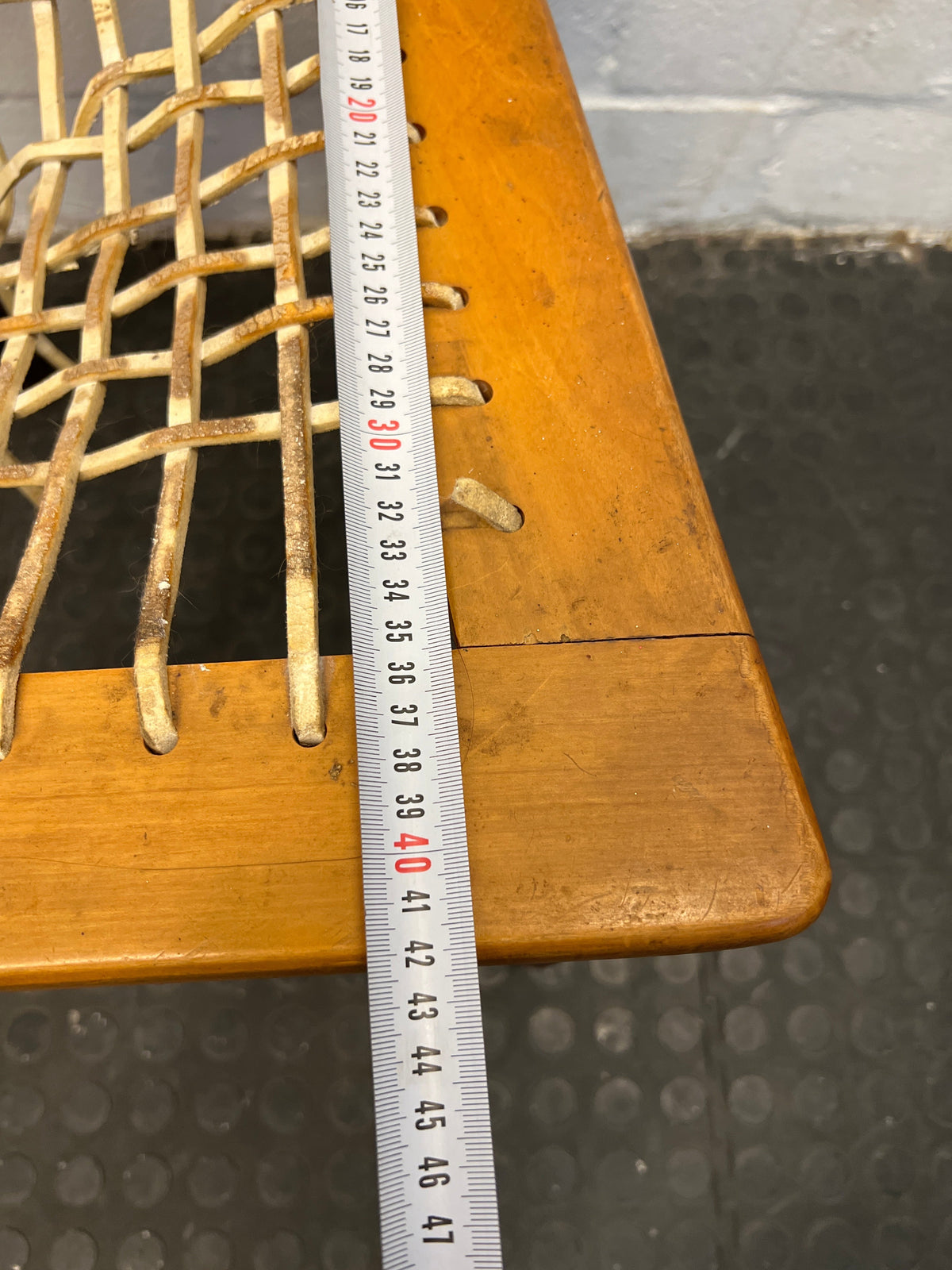 Yellow Wood Riempie Chairs (Needs to be restrung) - PRICE DROP