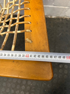 Yellow Wood Riempie Chairs (Needs to be restrung)