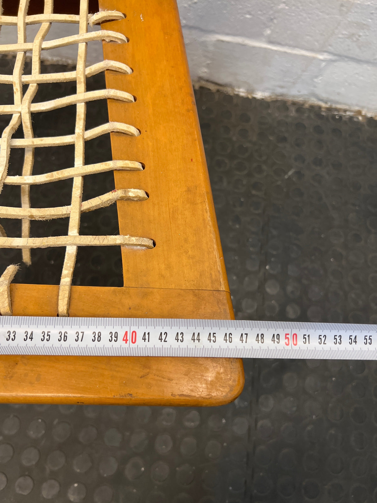 Yellow Wood Riempie Chairs (Needs to be restrung) - PRICE DROP