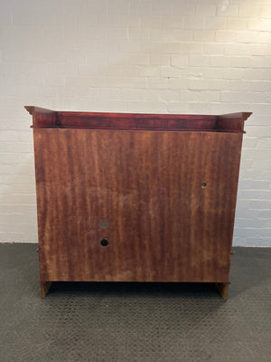 Wooden TV Unit Cabinet with Drawers - REDUCED