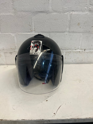 Black Motorcycle Helmet