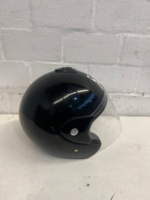 Black Motorcycle Helmet