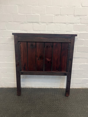 Darkwood Single Headboard - REDUCED