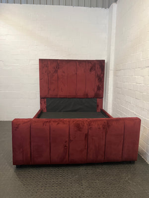 Maroon Queen Sized Bed - REDUCED