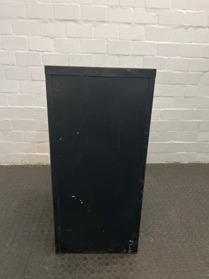 Grey Steel Filing Cabinet with 3 drawers - REDUCED