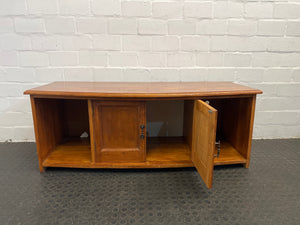 Solid Timber Wooden TV Cabinet - REDUCED