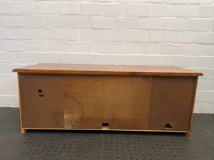 Solid Timber Wooden TV Cabinet - REDUCED