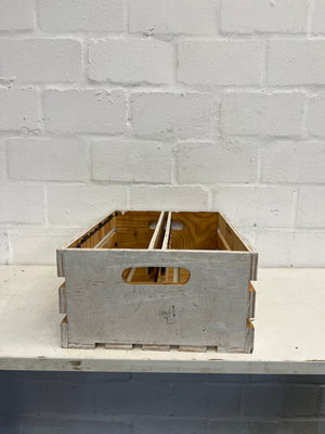 White Large Wooden Crate