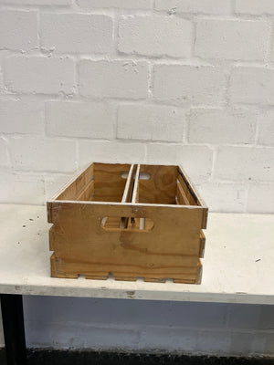 White Large Wooden Crate