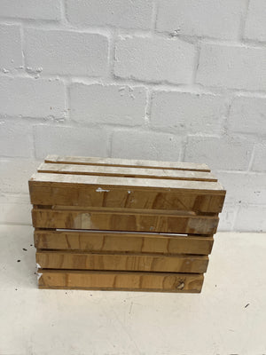 White Large Wooden Crate