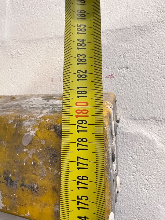 Aluminium Folding Work Ladder (with Paint Marks)