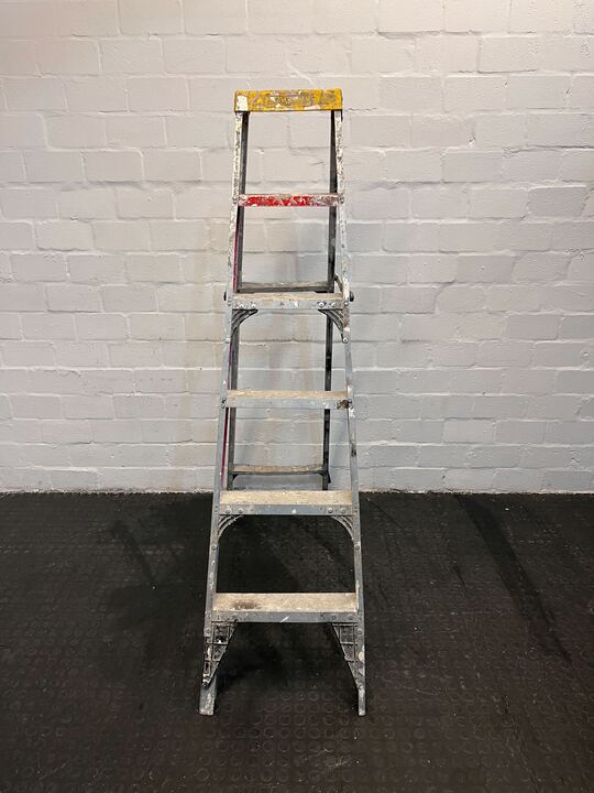 Aluminium Folding Work Ladder (with Paint Marks)