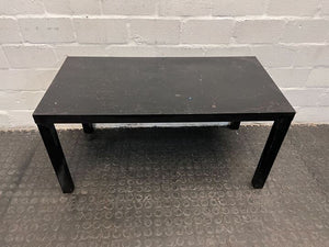 Black Wooden Coffee Table (With Scratches) - REDUCED