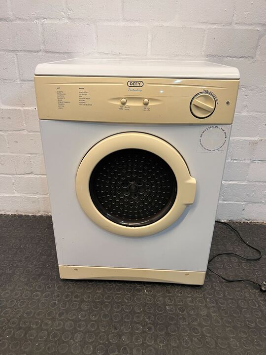 Defy Auto Dry White Front Loader Tumble Dryer (Working Condition)