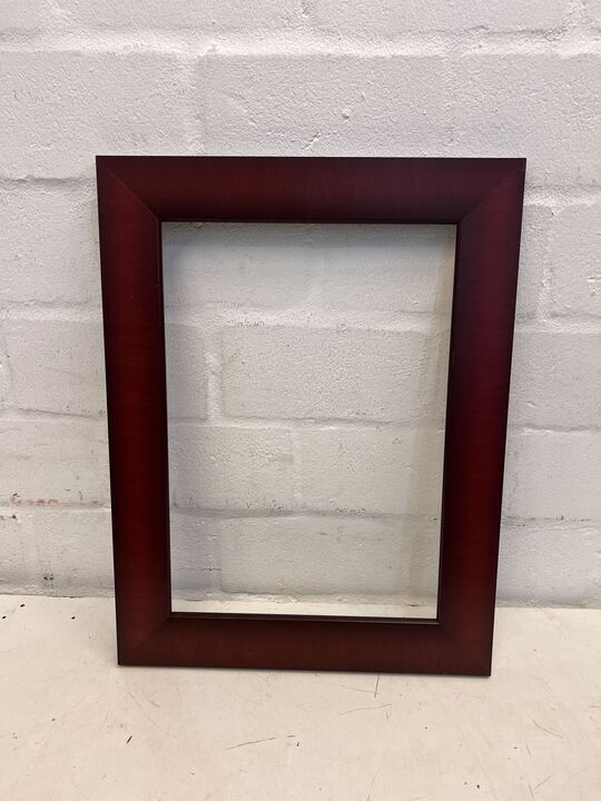 Plywood Reddish Rectangular Wooden Frame (53 x 40cm)