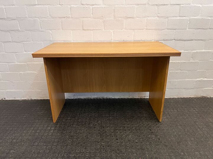 Small Light Brown Wooden Office Desk (Width: 61cm) (Height: 74cm)