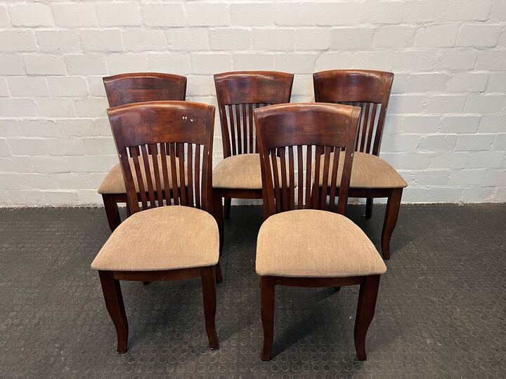 Wooden Dining Room Chairs with Comfy Seating - PRICE DROP