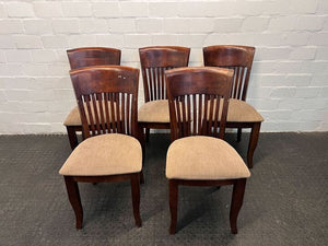 Wooden Dining Room Chairs with Comfy Seating