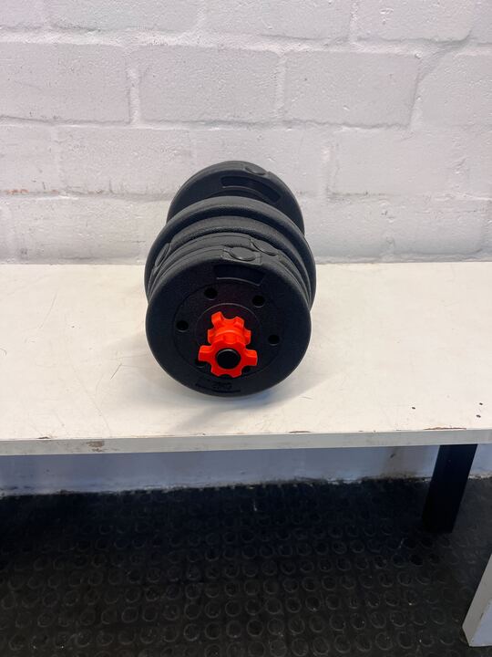 Black Weight Dumbbells (15KG) - 2ndhandwarehouse.com