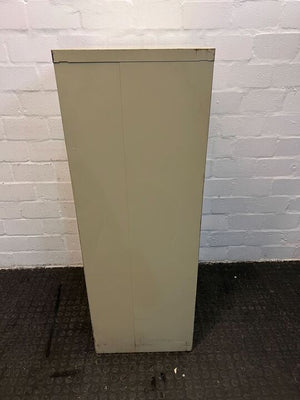 Beige Four Drawered Steel Filing Cabinet (Minor Rust on the Sides/Marks on the Drawers) - REDUCED