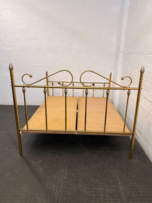 Bronze Vintage Styled Queen Sized Brass Bed Frame