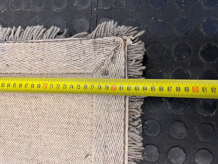 Volpes Cotton/Polyester Gray Dune Carpet (Width: 151cm) (Height: 84cm)