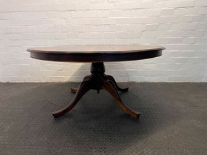 Antique English Styled Artisan Wooden Dining Table (Width: 167cm) (Height: 78cm) - REDUCED