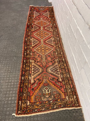 Turkish Patterned Rectangular Carpet Runner (302x80)