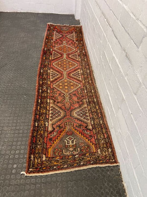 Turkish Patterned Rectangular Carpet Runner (302x80)