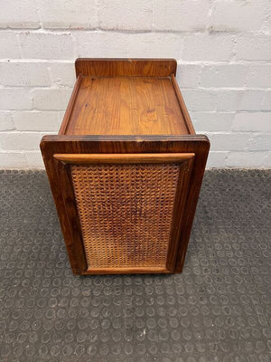 Solid Oak Brown Classy Drink Trolley