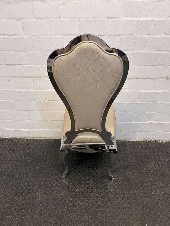 Nordic Styled Beige Seating Dining Room Chairs - 2ndhandwarehouse.com