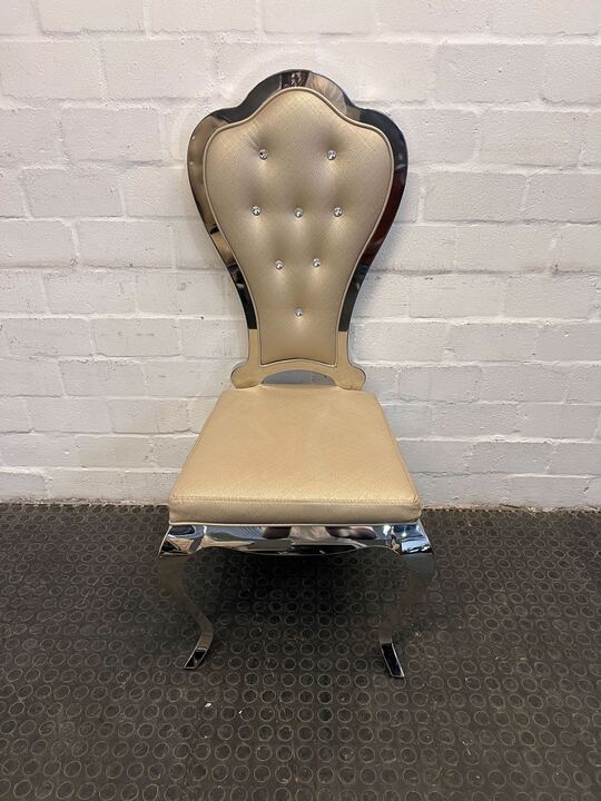 Nordic Styled Beige Seating Dining Room Chairs - 2ndhandwarehouse.com